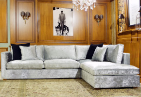 ספה פינתית עם שזלונג  נתן להזמין כול מידה,מבחר קטלוגים של עורות ו בדי ריפוד